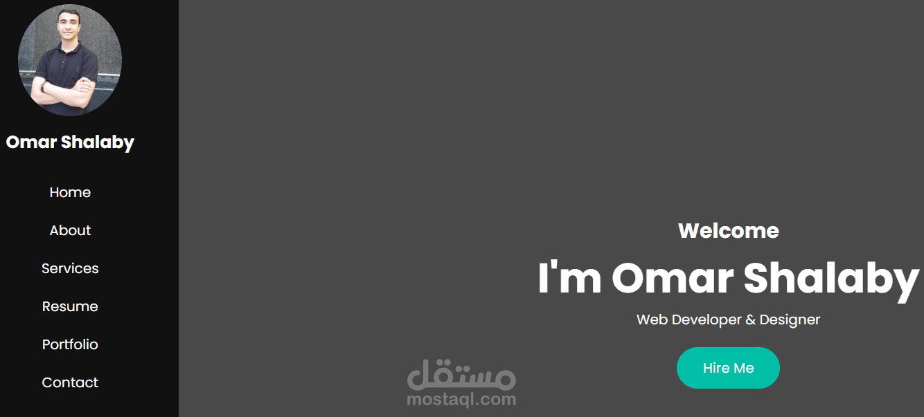 HTML, CSS and Java Script website