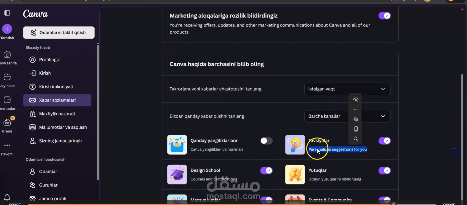 Localization Bug: English Text Appearing in Uzbek UI (Canva)