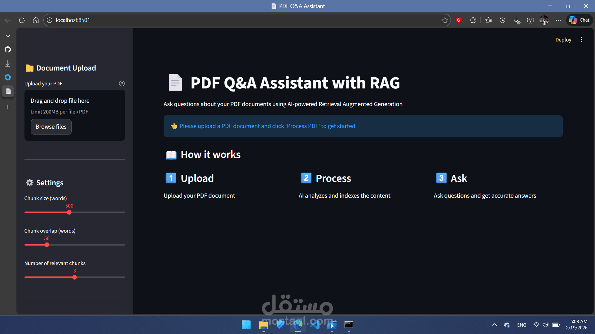 Q&A PDF Chatbot
