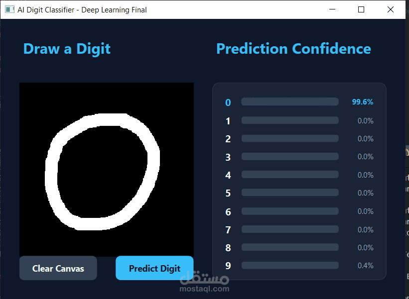 AI-Powered Handwritten Digit Recognition System (End-to-End)