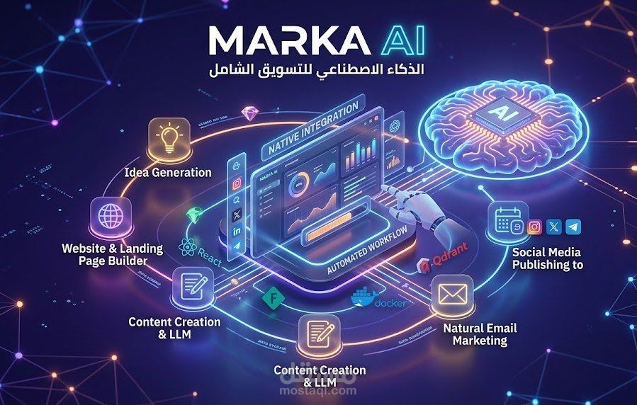 نظام متخصص في أتمتة التسويق بالذكاء الاصطناعي