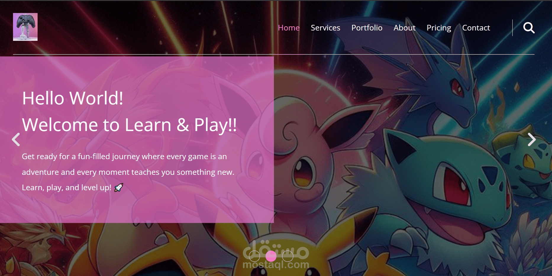 Game Island web Project