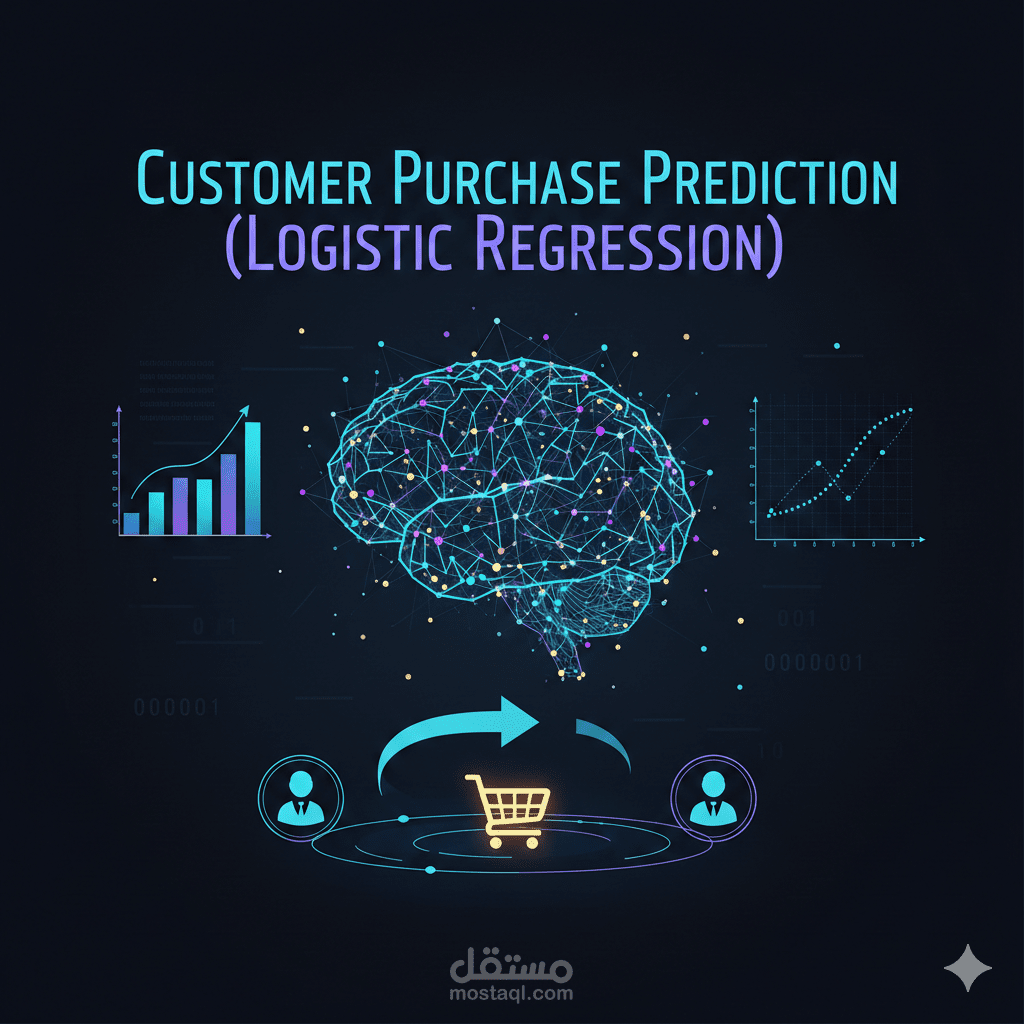 مشروع التنبؤ بسلوك شراء العملاء باستخدام Logistic Regression