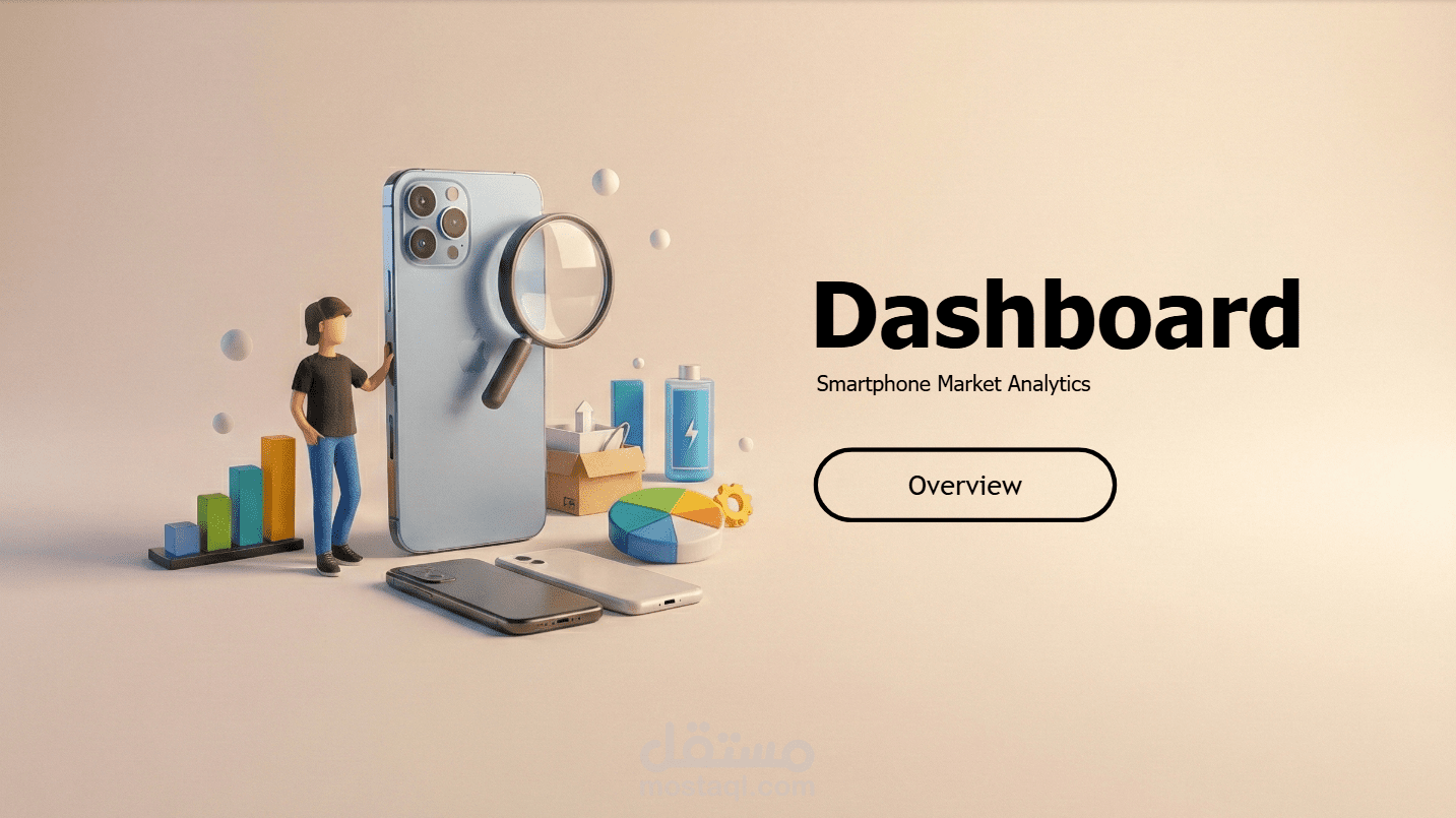 تحليل شامل لسوق الهواتف الذكية وتصميم لوحة تحكم تفاعلية (Smartphone Market Analytics)