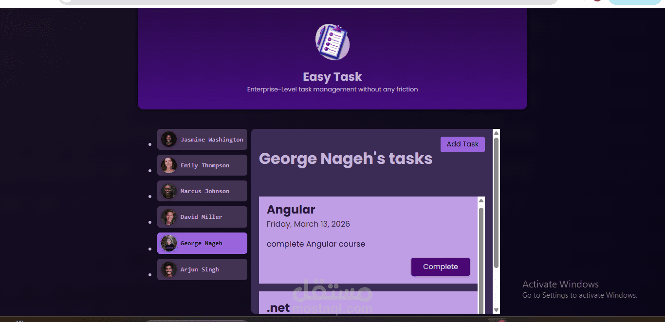 easy task