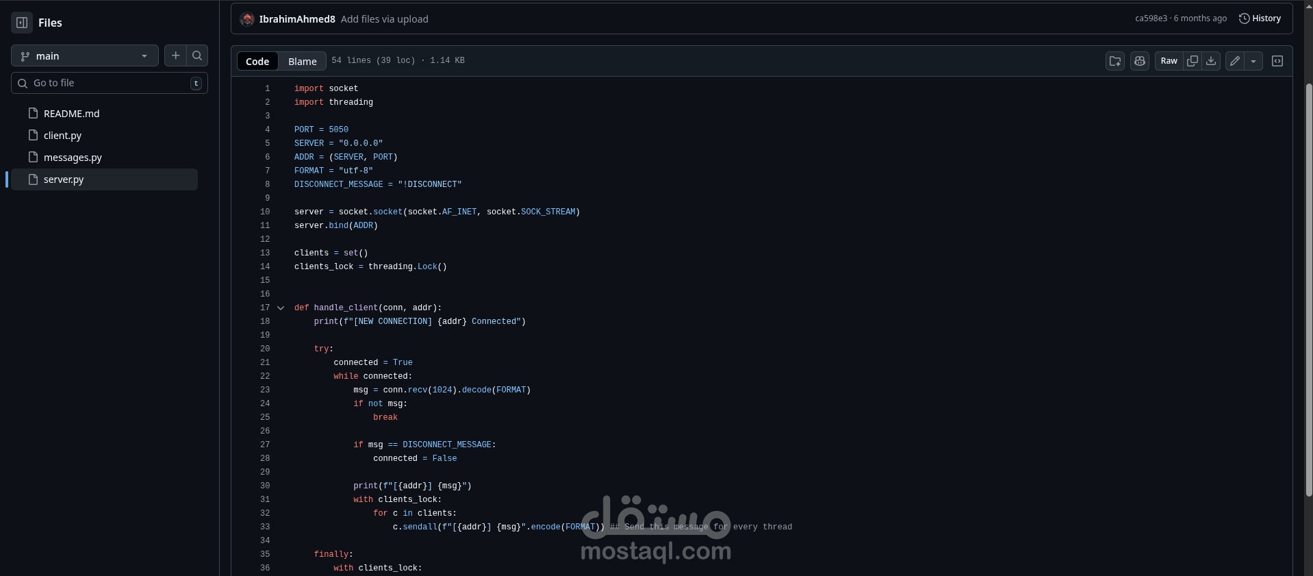 Real-Time Multi-User Chat System
