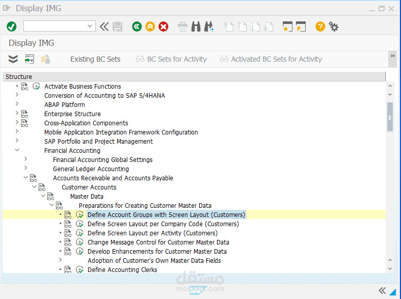 Basic Configuration for AP, AR on SAP