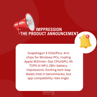 Impressions of the Product Announcement