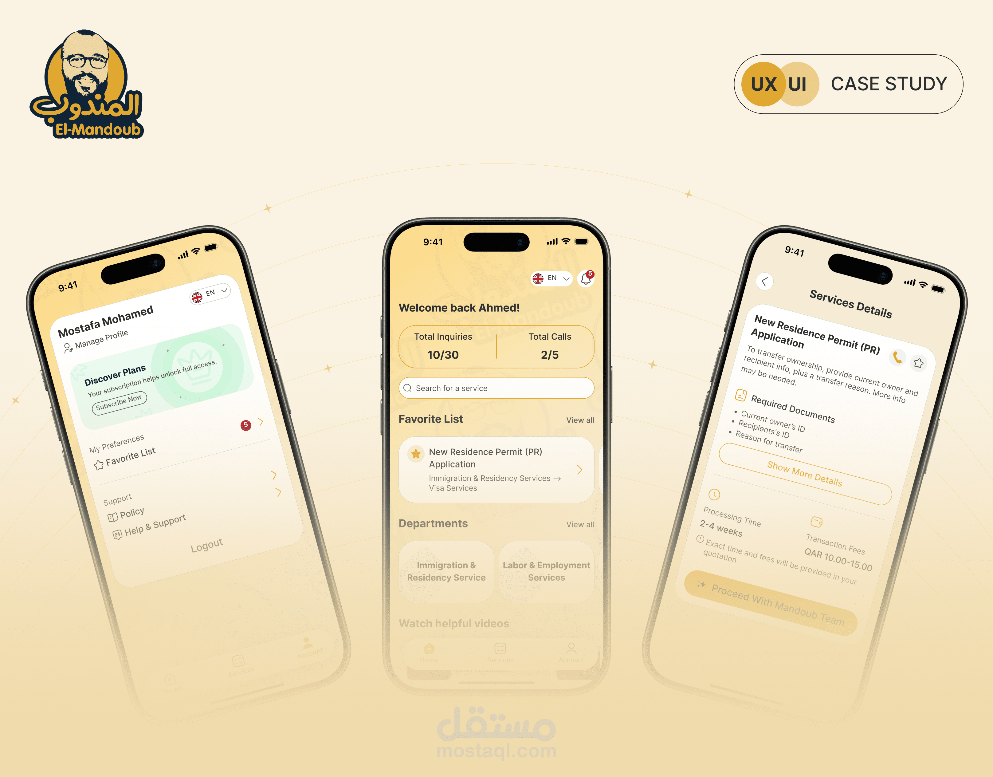El Mandoub - GovTech App
