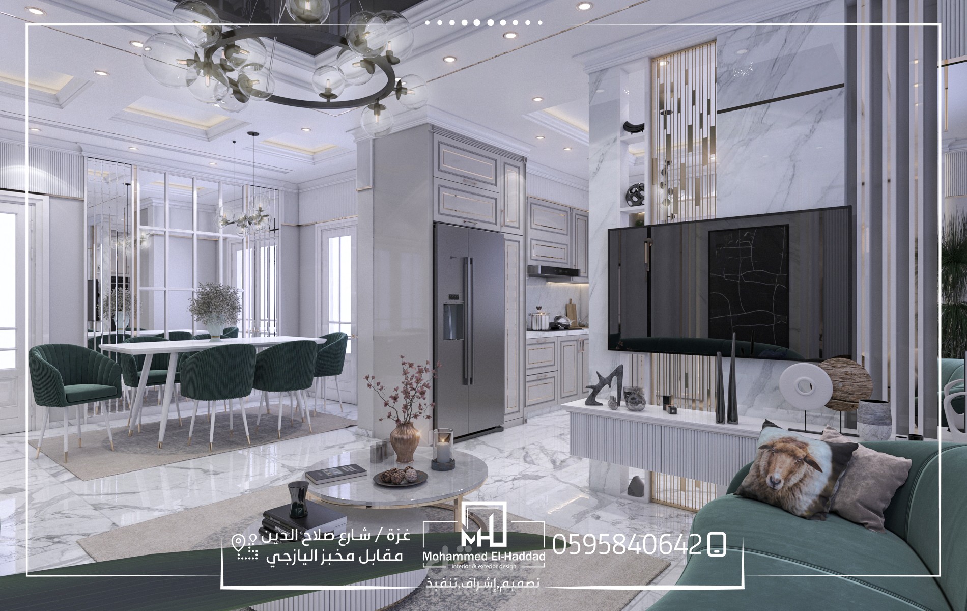 تصميم فيلا نيو كلاسيك