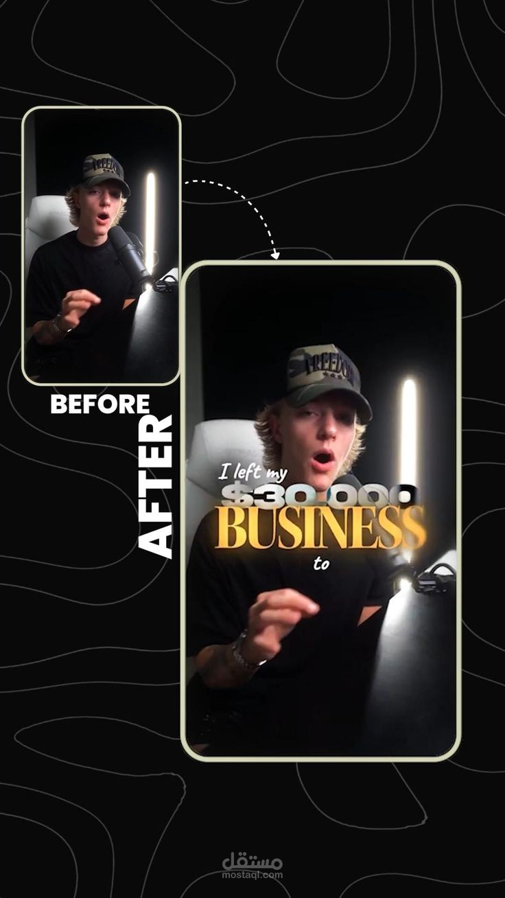 مونتاج فيديو تحفيزي وتعليمي بأسلوب سريع وجذاب