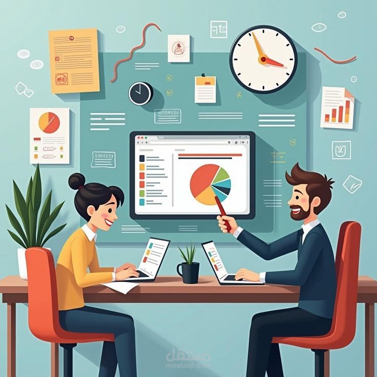 إعداد استراتيجية وخطة محتوى شهرية