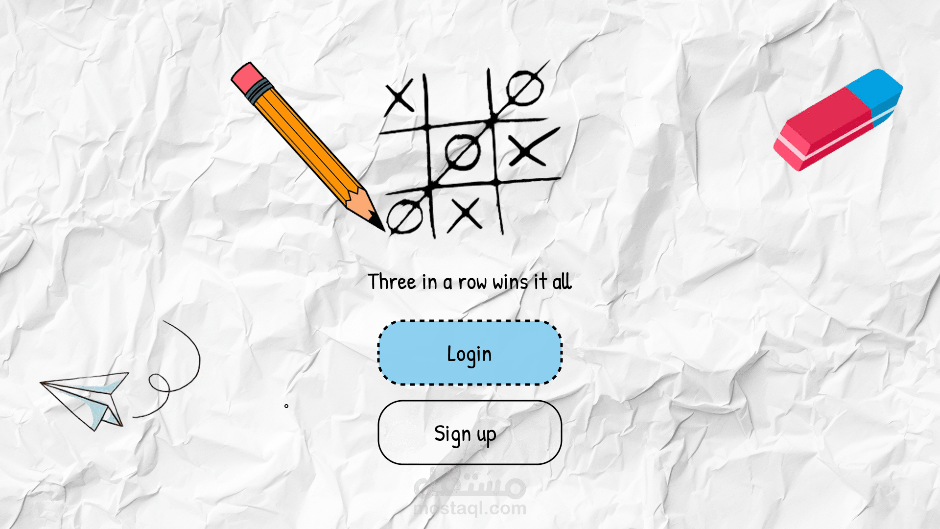 Tic-Tac-Toe – لعبة XO باستخدام Java وJavaFX
