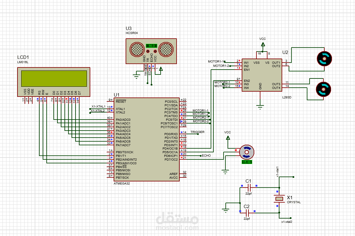 تطوير خوارزميات التحكم الذكي للروبوتات ذاتية القيادة (Embedded Control Logic)