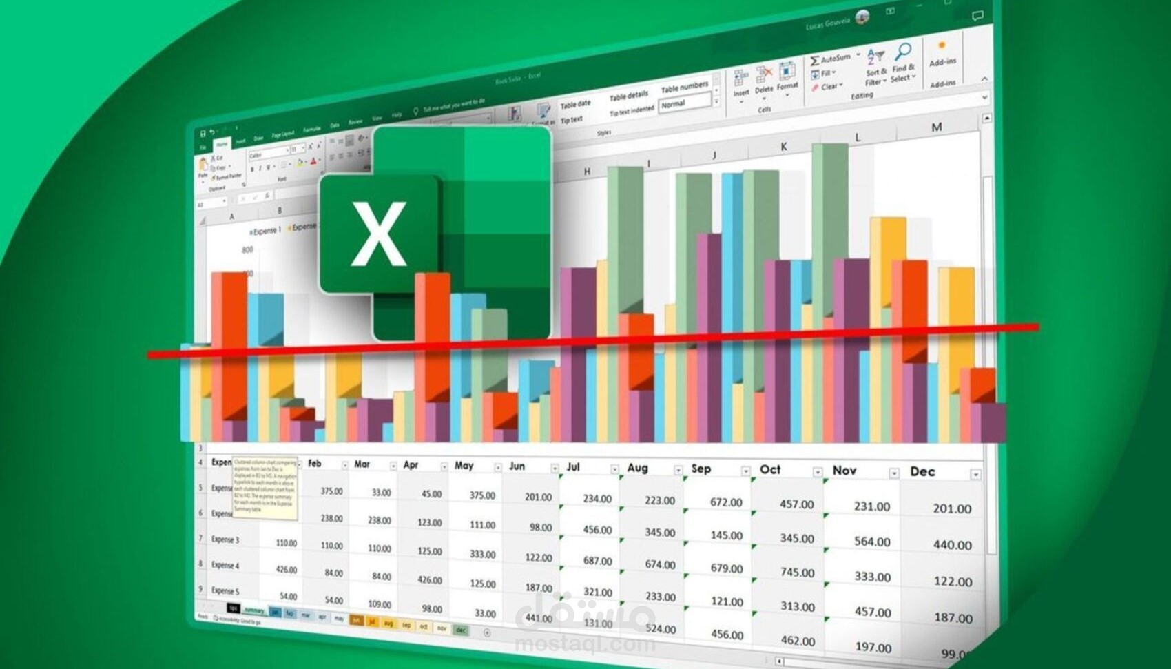 تحويل بيانات Excel إلى رسوم بيانية وتقارير احترافية باستخدام Python