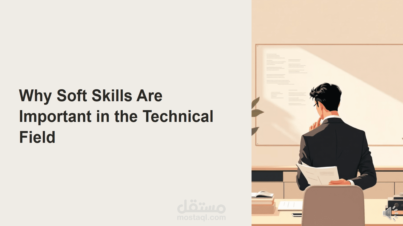 Why Soft Skills Are Important in the Tech Field – عرض تقديمي