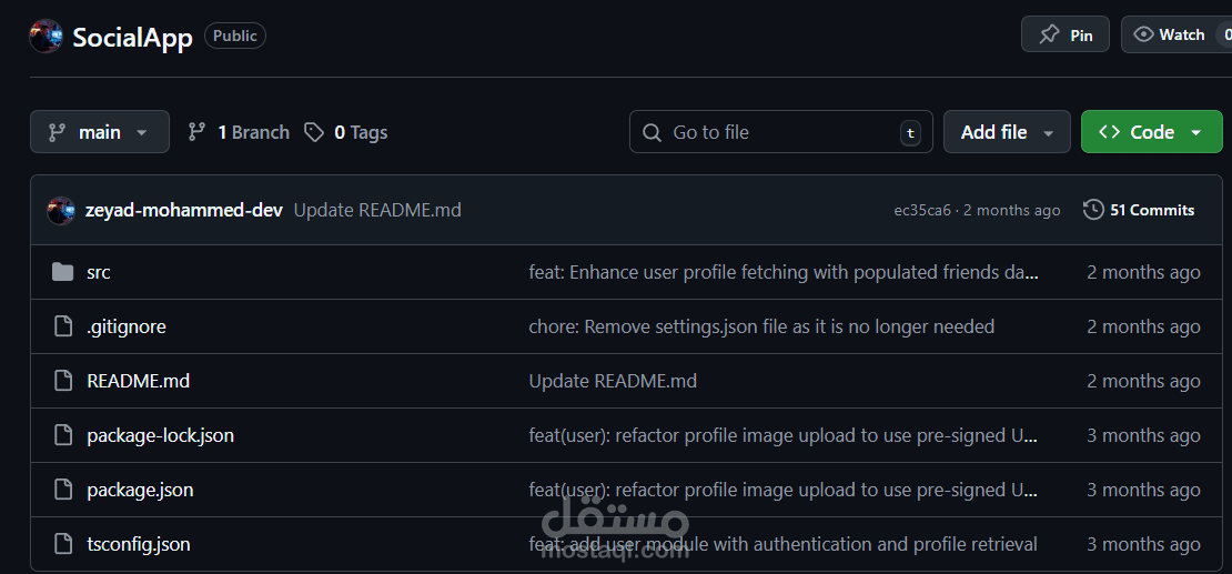 Social Media Backend API (Node.js & Express)