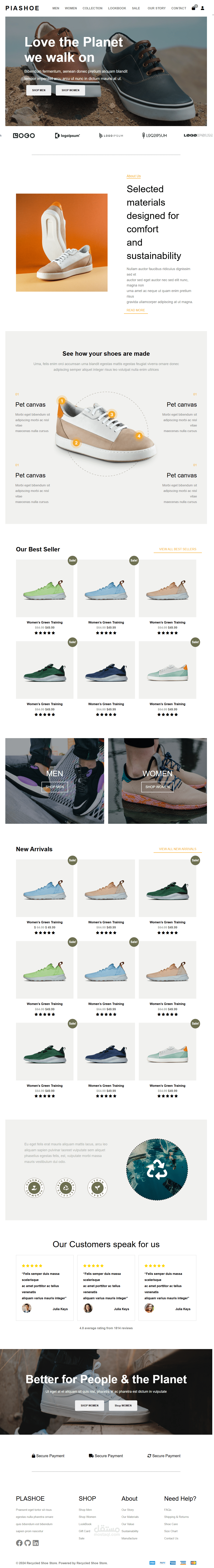 Shoe Store Website