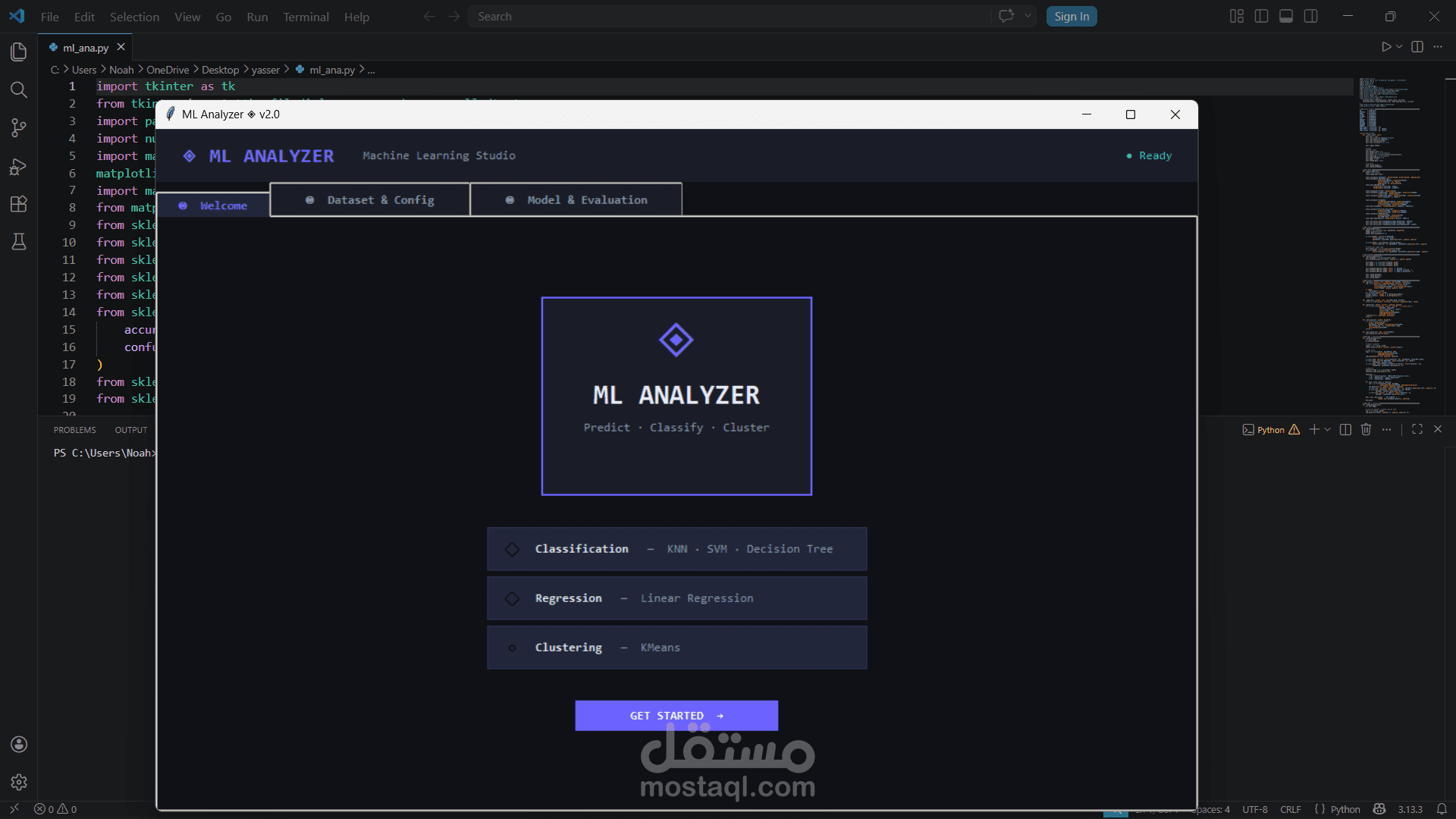 ML Analyzer v2.0: منصة ذكية لتحويل البيانات لنماذج تنبؤية بدون أكواد