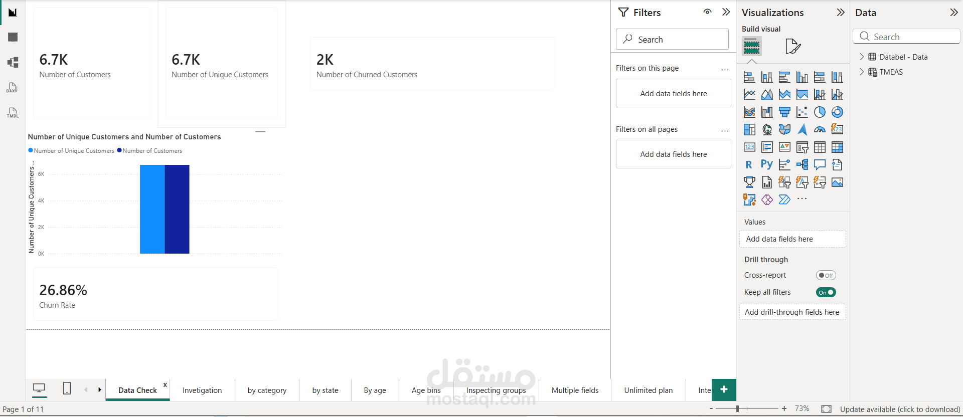 churn analysis