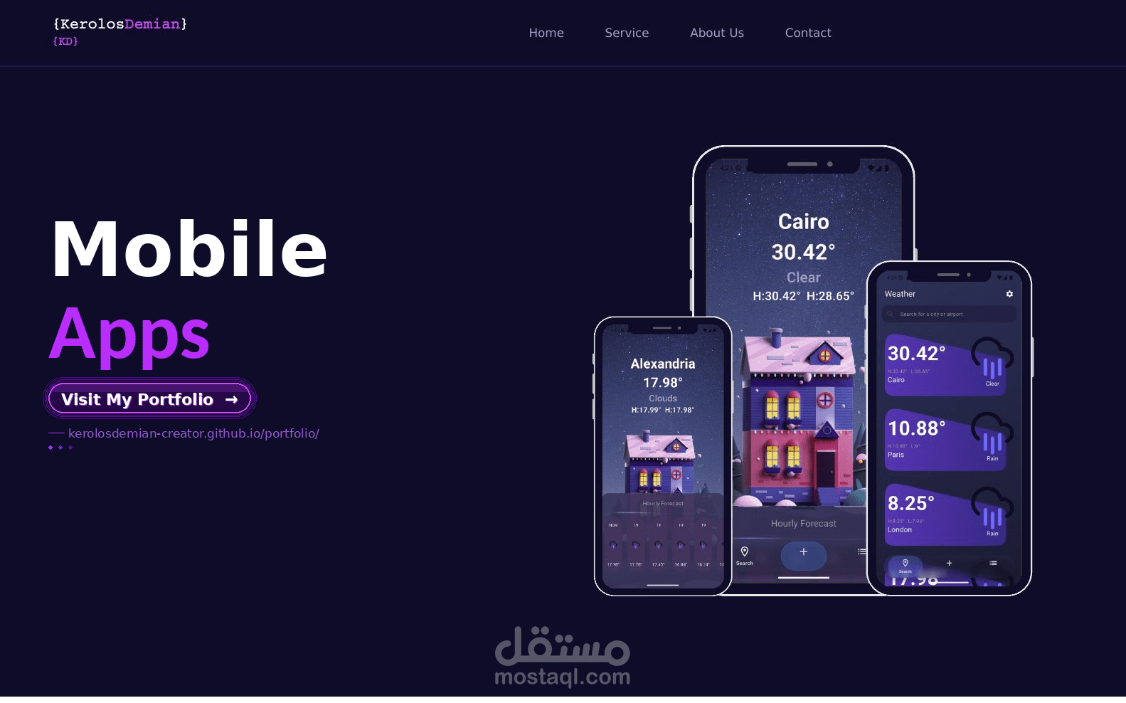 Weather App – تطبيق حالة الطقس الذكي