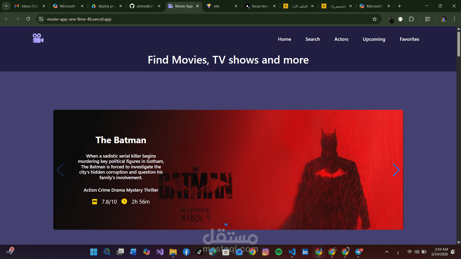 movie app
