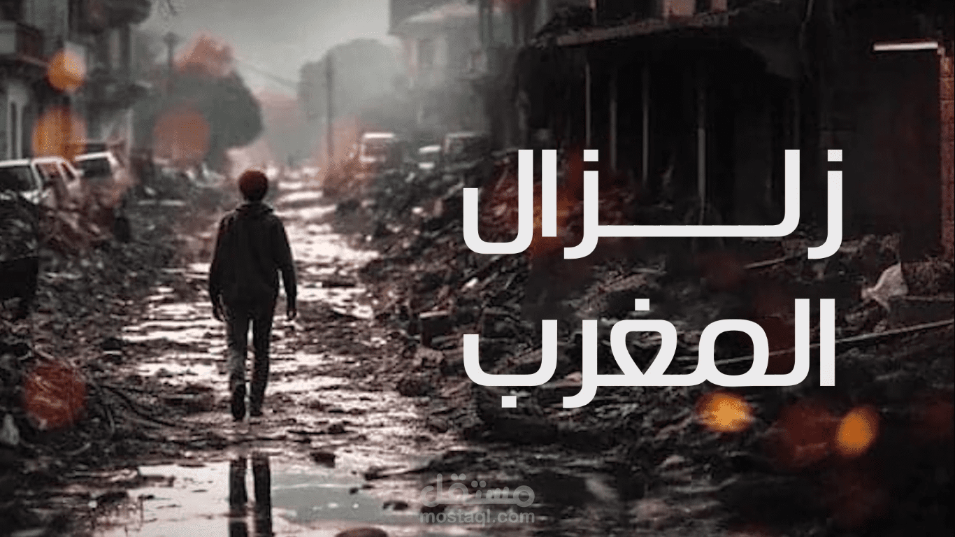 إعلان حملة زلزال المغرب (الفكرة + كتابة السيناريو) وكنت المسؤول عن عملية إنتاج الفيديو من الألف إلى الياء