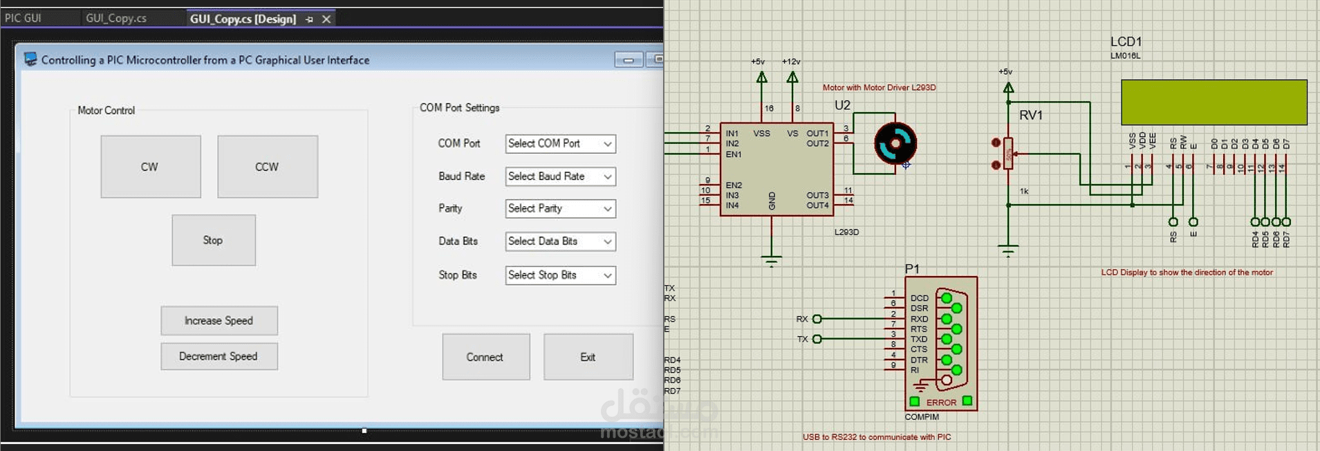 DC Motor Control System: Hardware Design & Circuit Interface Simulation