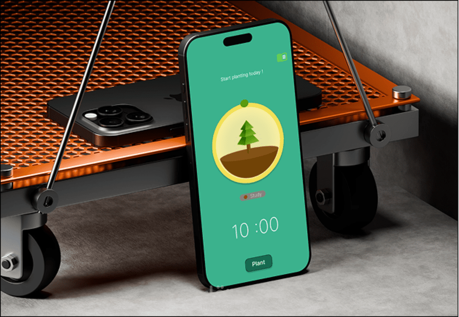Mobile App UI/UX Design – Focus & Time Management App