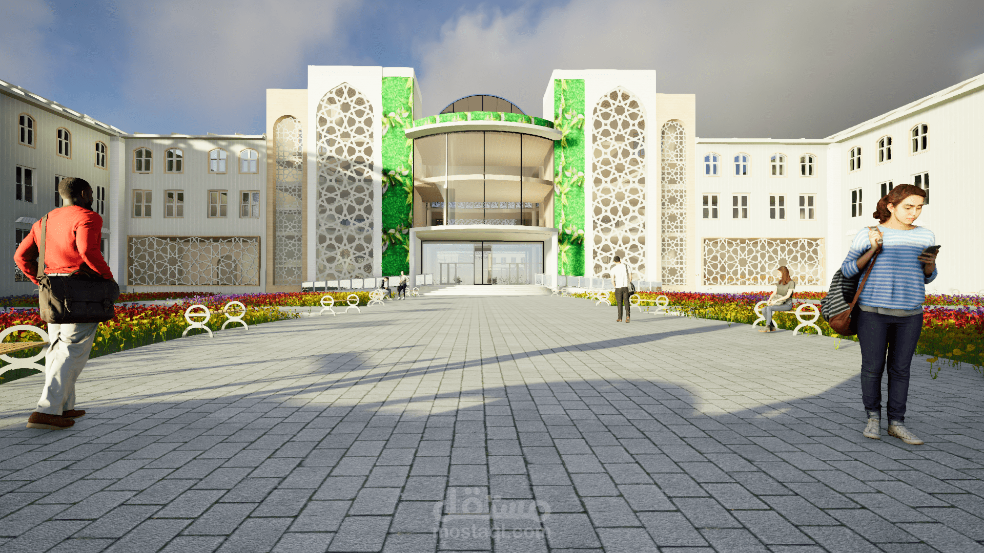 مشروع تخرج الماجستير 2025: التقنيات المعمارية لتكوين مجمعات تعليمية حديثة في المدن الكبرى (فاس، العاصمة العلمية للمغرب)