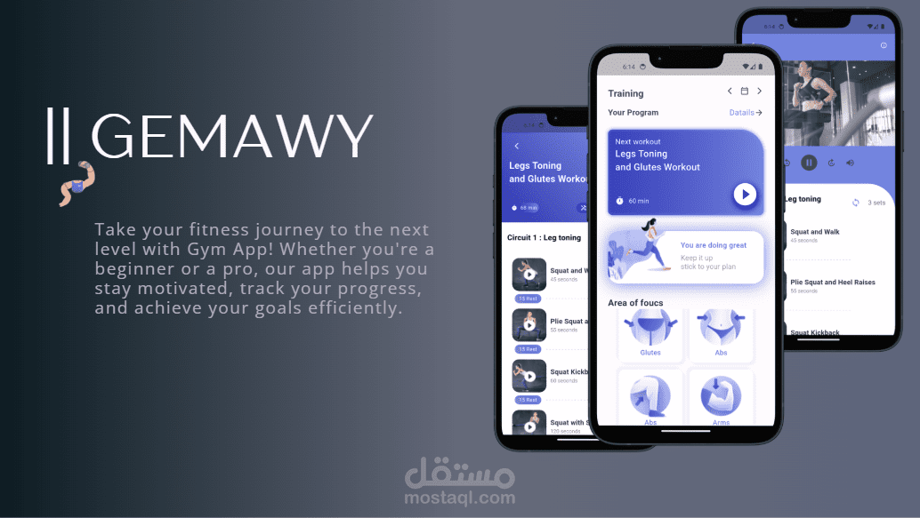Production-Ready Fitness Training App | Workout Plans • Exercise Videos • Clean UI