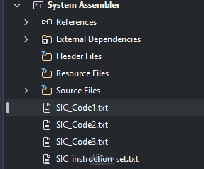 بناء مترجم لغة تجميع (Two-Pass Assembler) لعمارة SIC