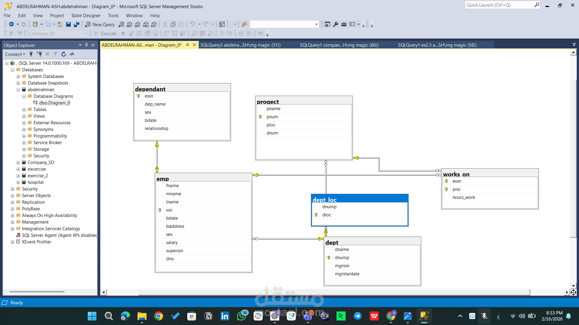 Expert SQL Database Design & Relational Modeling for Your Projects