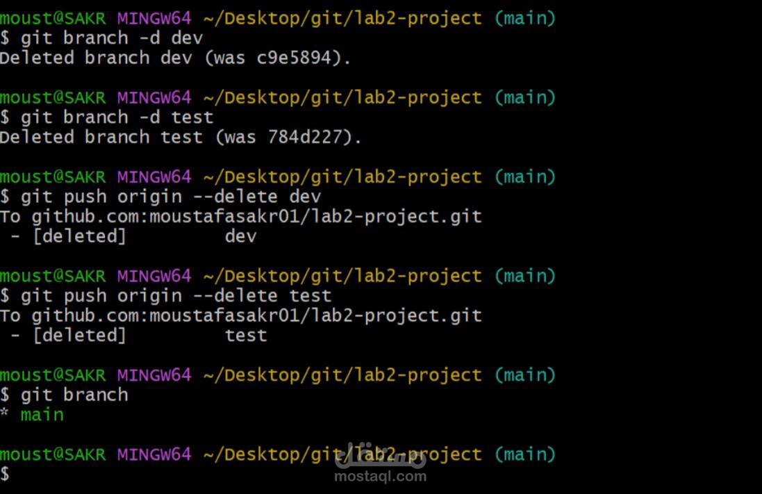 Git Branching Strategy Practice (Local & Remote Repository Management)