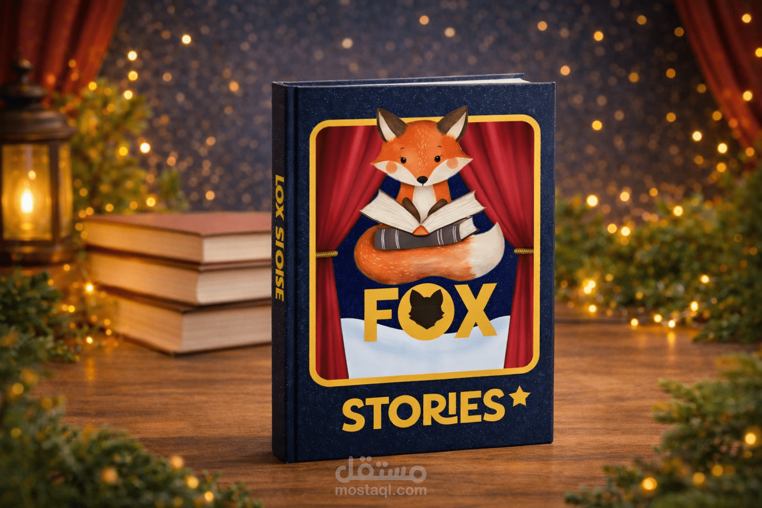 تصميم غلاف كتاب أطفال احترافي