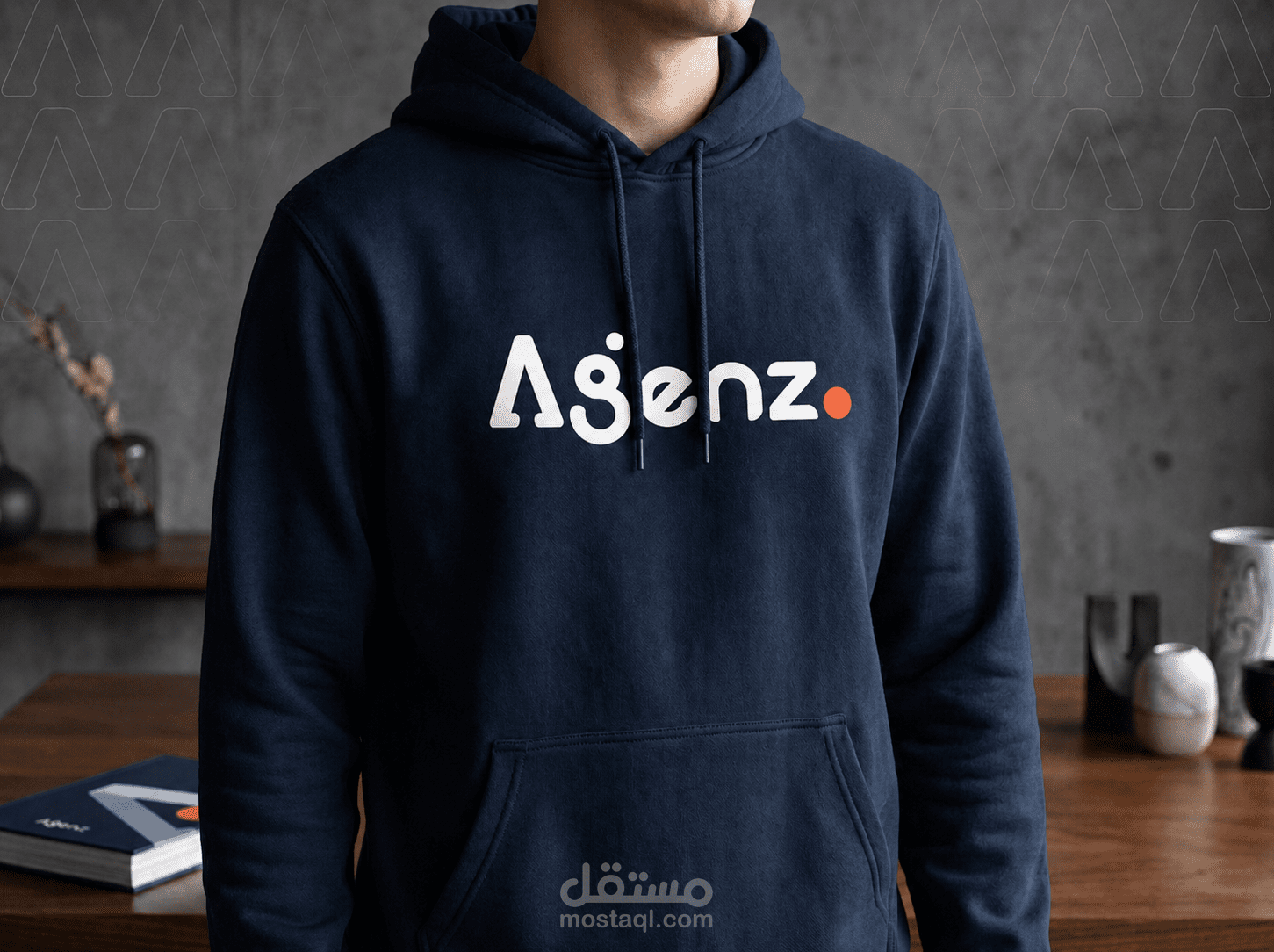 تصميم هوية بصرية متكاملة لوكالة تسويق (Agenz)
