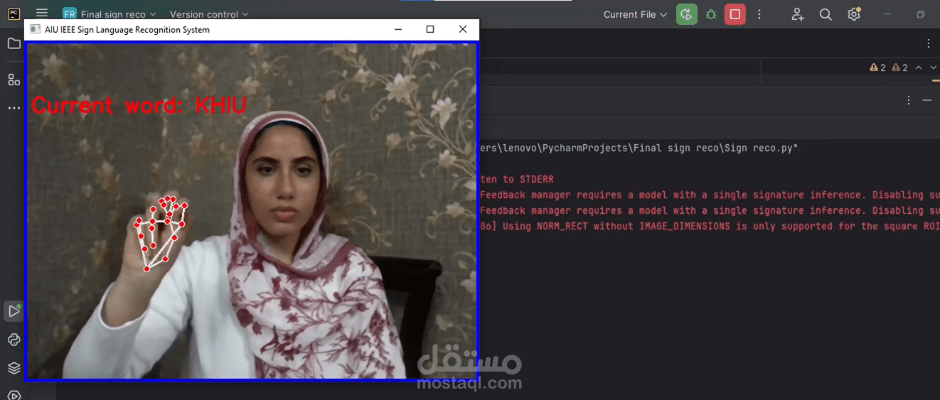 Sign Language Recognition System