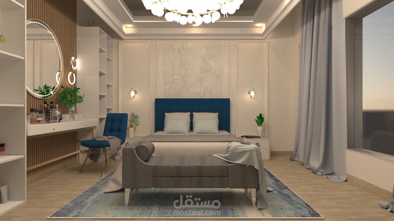 تصميم غرفة نوم مودرن