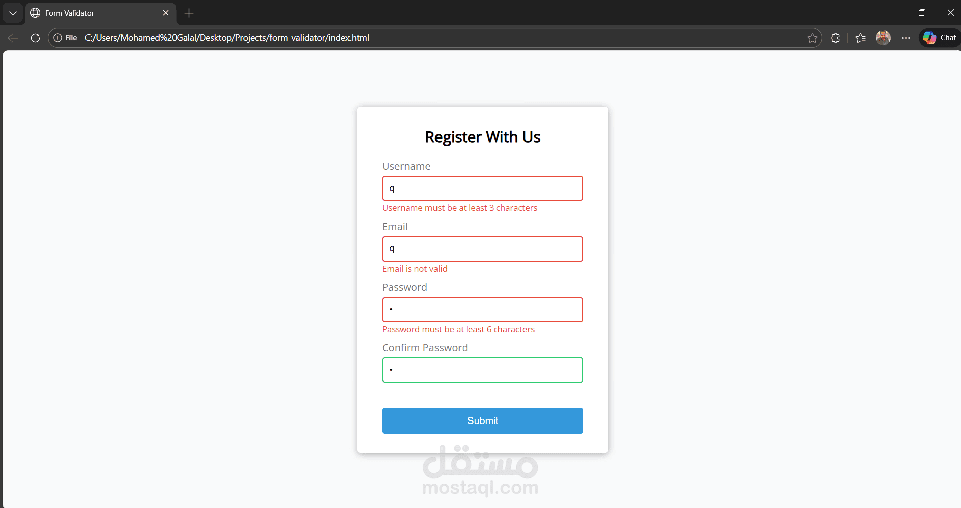 form-validator