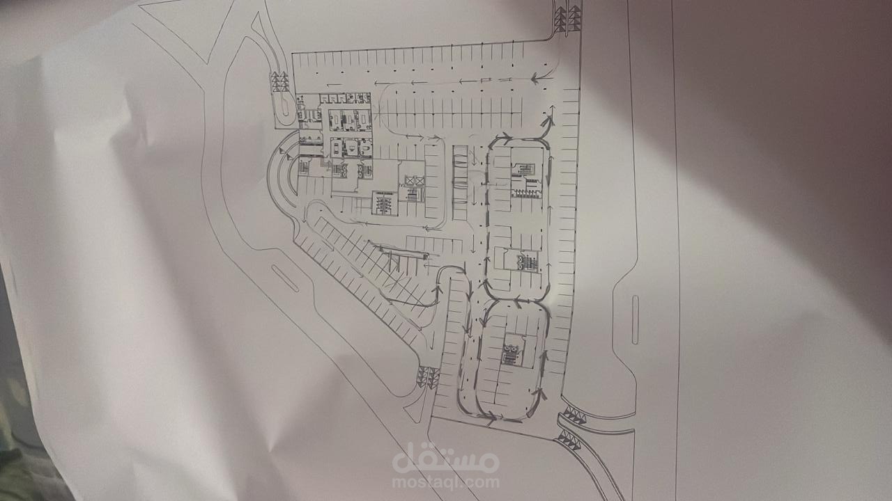 تنفيذ مشروع طلاب وتصميم بنر معماري