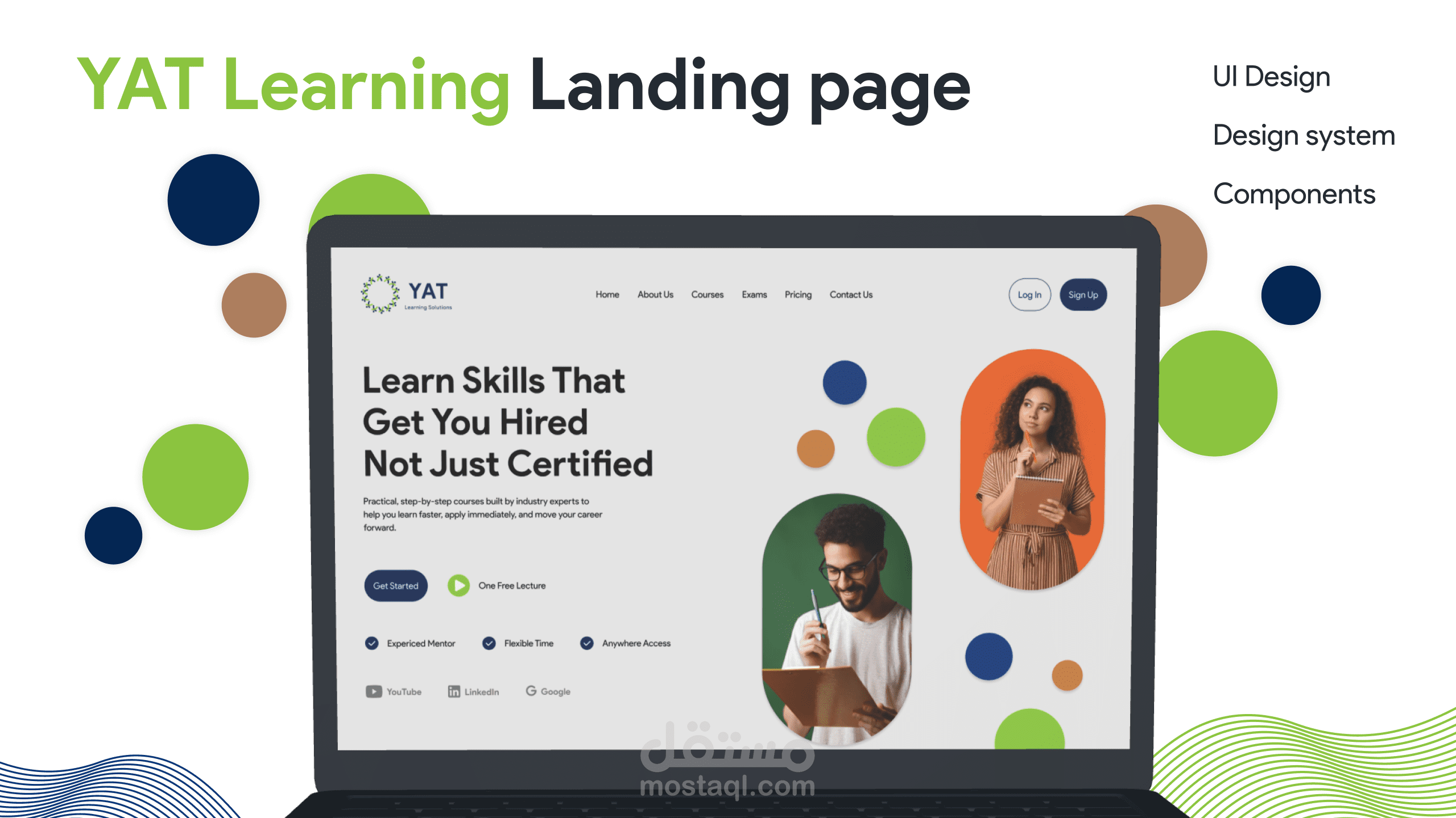 صفحة هبوط - شركة YAT Learning