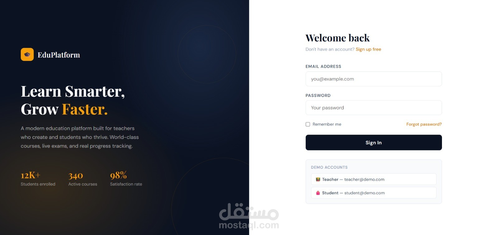 education platform