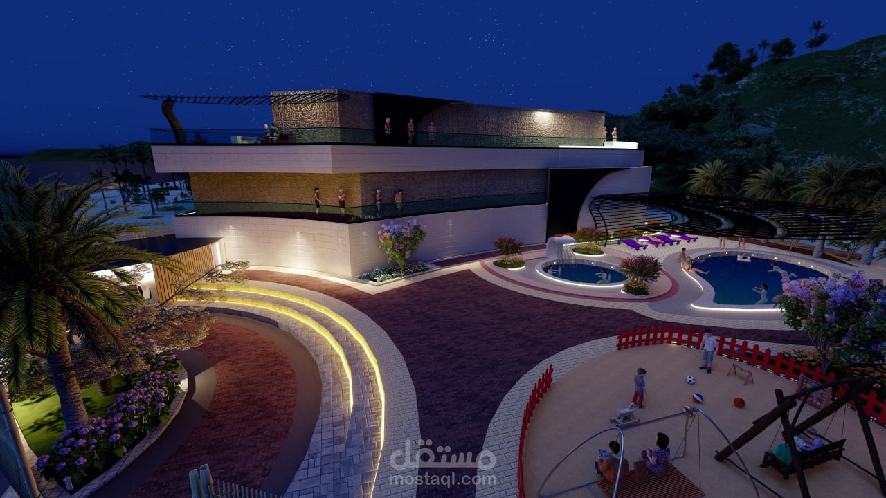 فيلا خاصة بداخل فندق بالغردقة