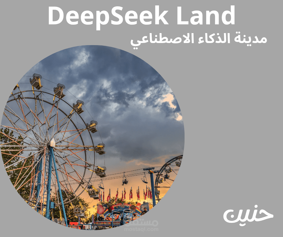 DeepSeek Land: مدينة الذكاء الاصطناعي الترفيهية