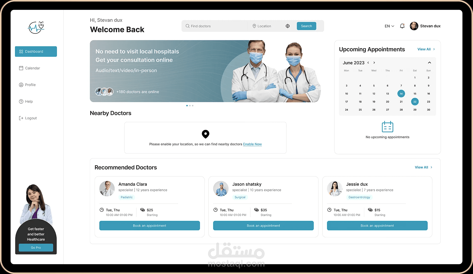 A Digital Health Management Remote Treatment Monitoring Application