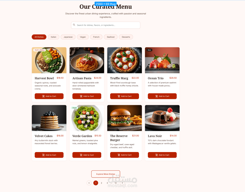 Restaurant Website