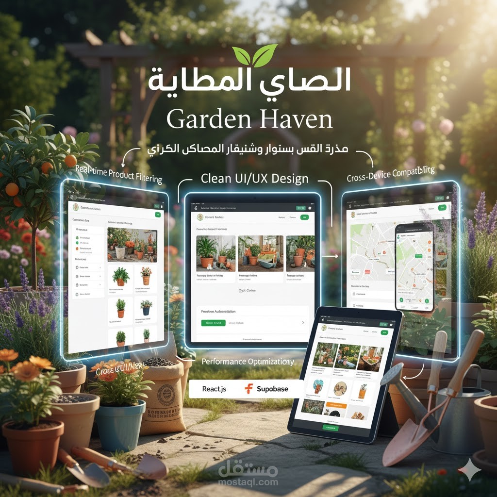 Garden Haven – Gardening E-Commerce Website