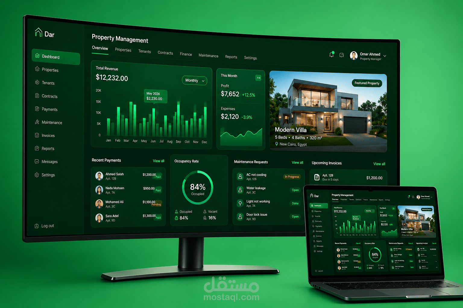 Dar - SaaS Property Management Platform