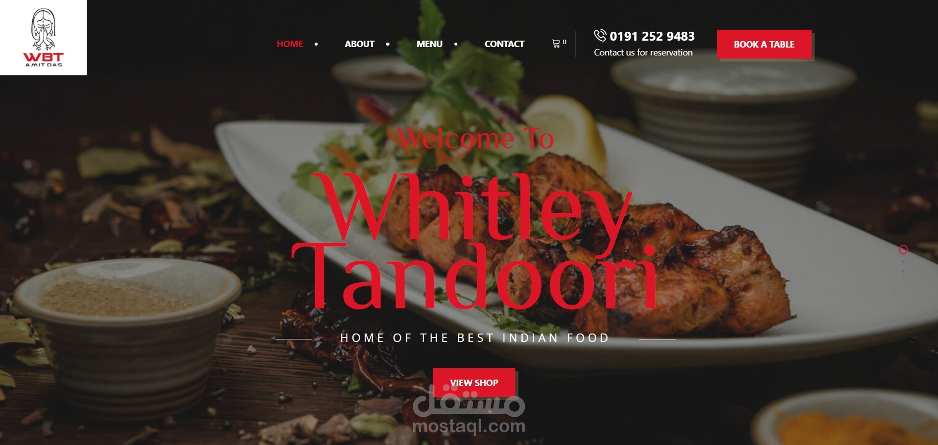 Whitley B Tandoori