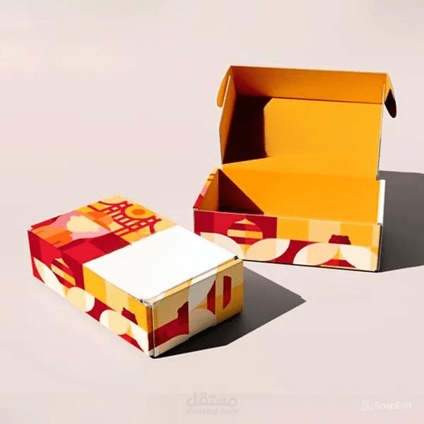 صناديق شحن فاخرة بتصميم عصري (Premium Mailer Boxes)